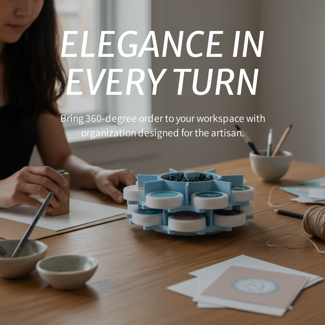 The Halo Inkpad Carousel for Altenew® Fresh Dye Inks