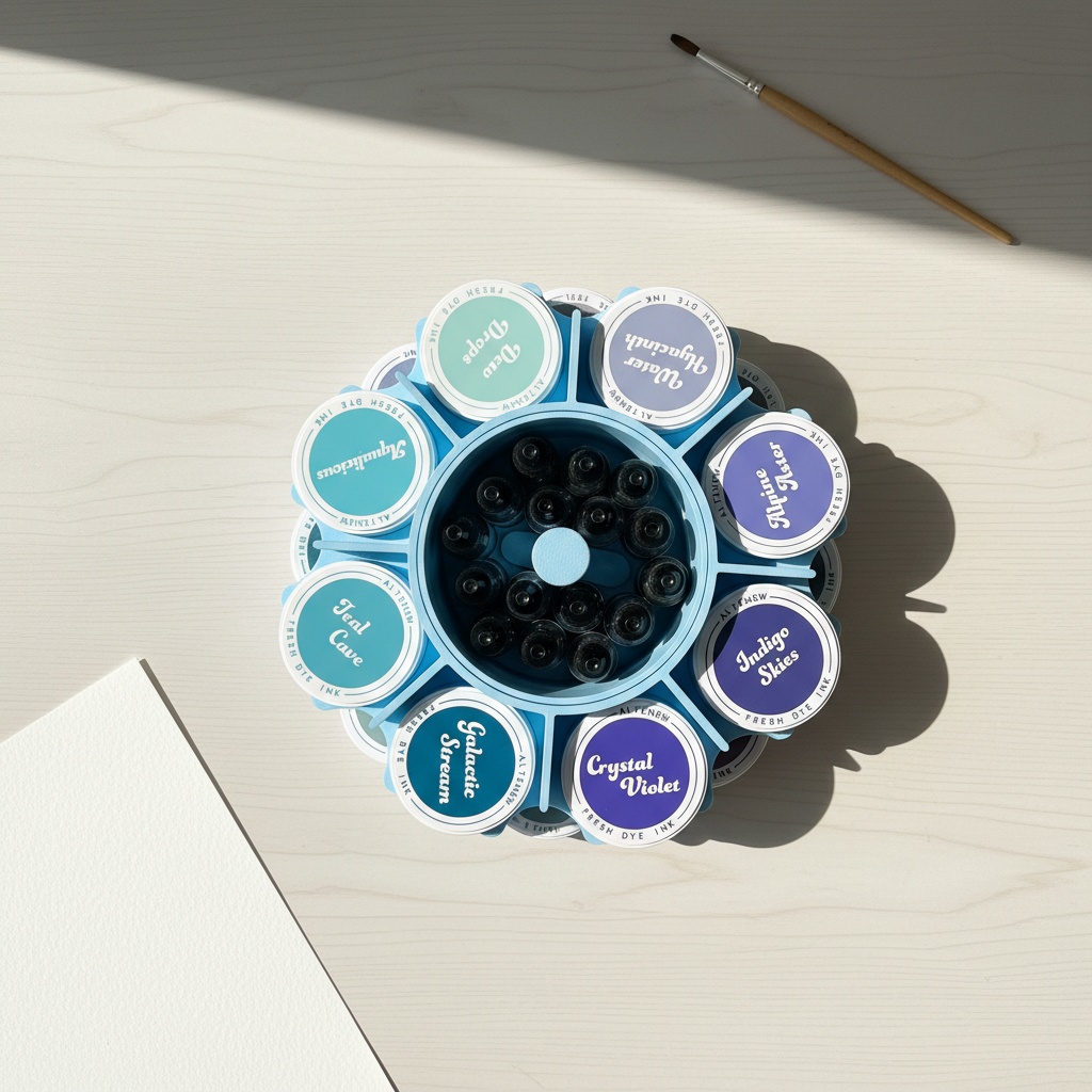 The Halo Inkpad Carousel for Altenew® Fresh Dye Inks