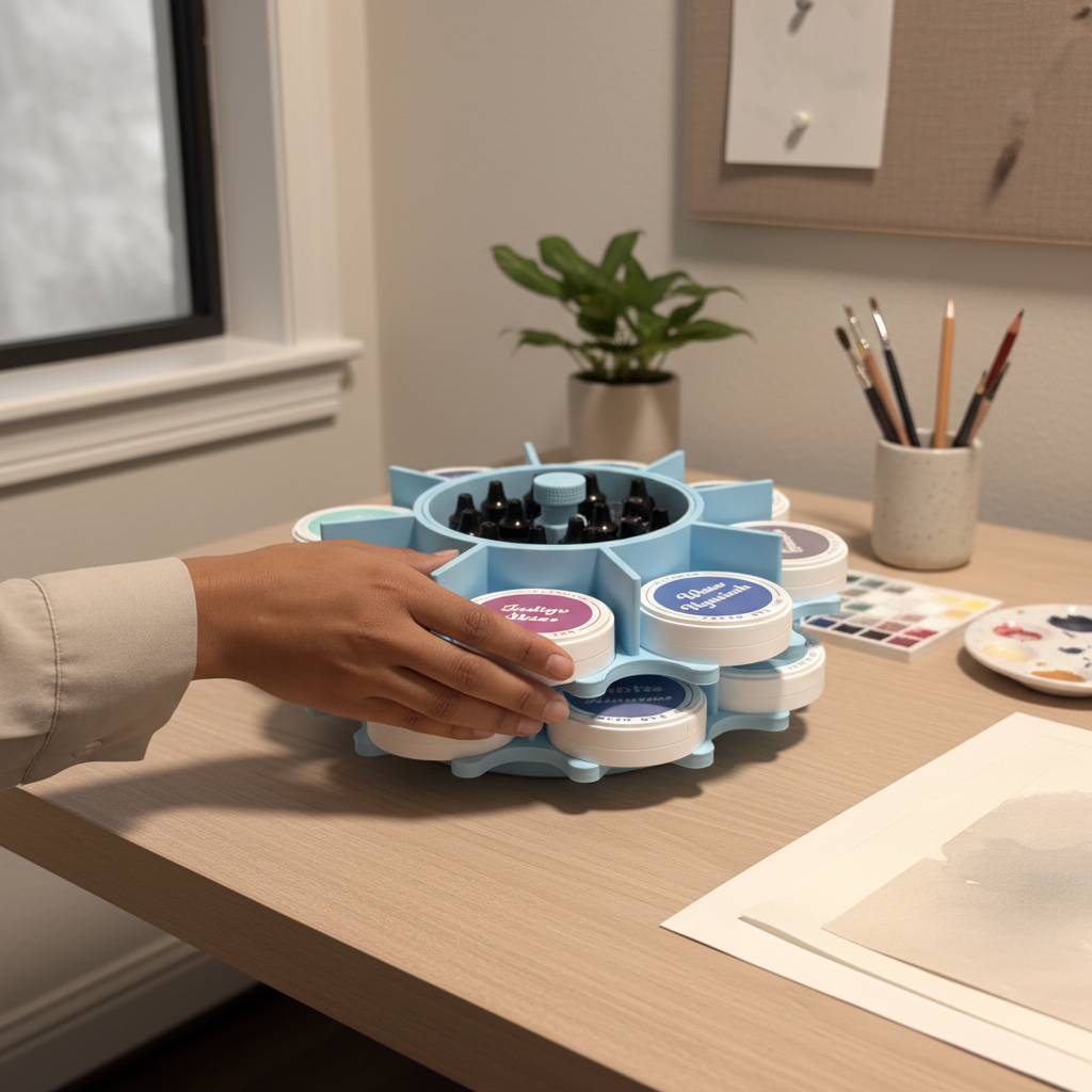 The Halo Inkpad Carousel for Altenew® Fresh Dye Inks