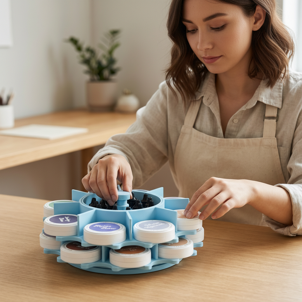 The Halo Inkpad Carousel for Altenew® Fresh Dye Inks