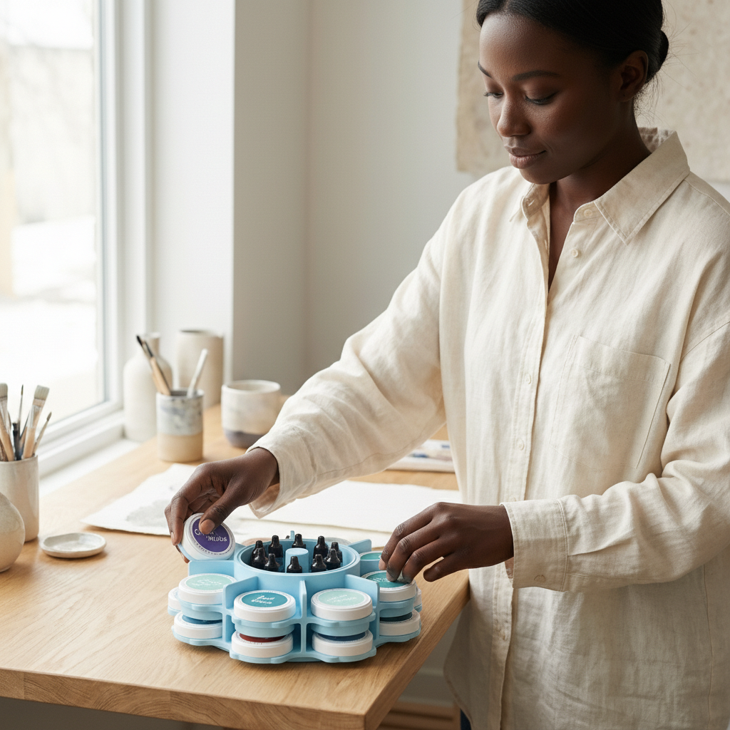 The Halo Inkpad Carousel for Altenew® Fresh Dye Inks