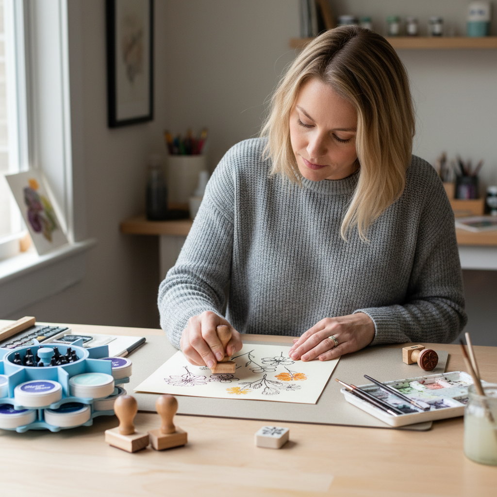 The Halo Inkpad Carousel for Altenew® Fresh Dye Inks